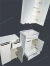 Мебель для ванной фото №3 Зеркальный шкафчик в ванную Гренада S 60
