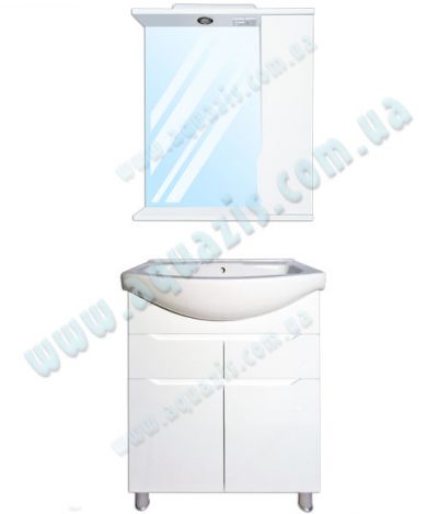 Мебель для ванной Аквазис: Міні-Комплект меблів для ванної 