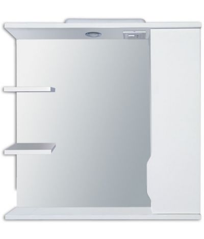 Мебелі для ванної: Дзеркало для ванної Z2 Альба Праве 75