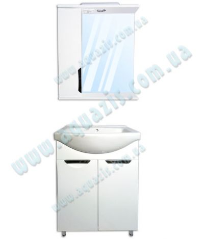 Мебелі для ванної: Міні-Комплект меблів для ванної "Гренада Т-1 Z-1Л" 70