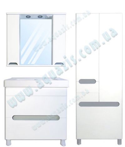 Мебелі для ванної: Гарнітур меблів для ванної "Ява Т-8 Z-11" 60-Принц100